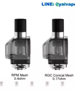 แทงค์ Smok Fetch Pro Empty Pod for RGC & RPM ใช้กับ coil RPM และ RGC ได้ สำหรับ บุหรี่ไฟฟ้า รุ่น Smok RPM80 KIT และ Smok RPM80 PRO KIT