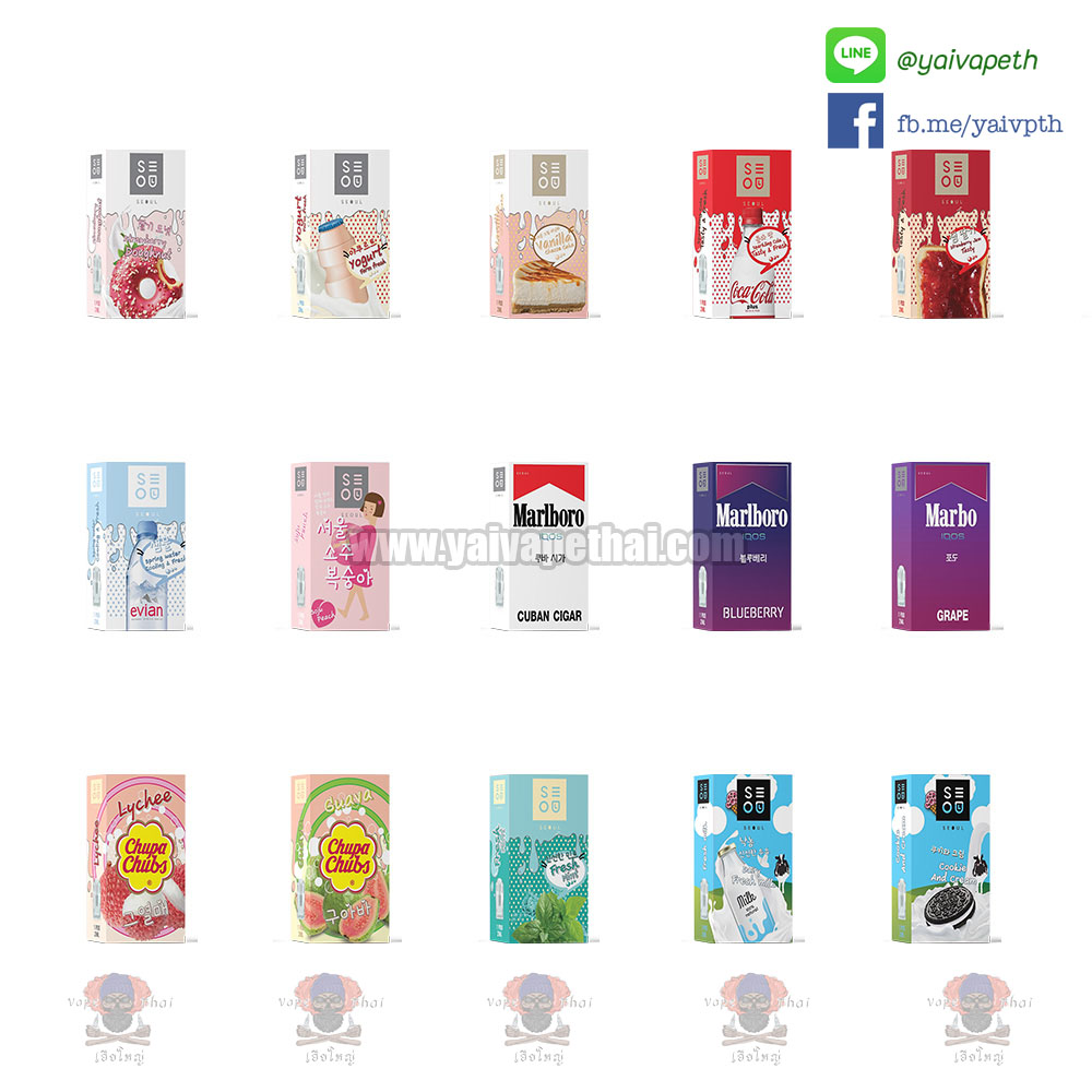 หัวพอต – SEOUL Pods Flavors 2 ml by แบรนด์ VMC